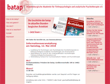 Tablet Screenshot of batap.de